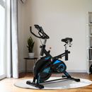 Stationary Exercise Bike Upright Training 28.6lb Flywheel Bicycle Cardio Workout
