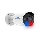 GW Security 4K 8MP Outdoor/Indoor Fulltime Color Night Vision 2.0mm Fixed Lens 180° Panoramic PoE IP Two-Way Audio Bullet Security Camera (GW85180ER)