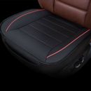Cubierta de asiento de vehículo almohadilla de cuero PU transpirable para silla de coche cojín accesorios 