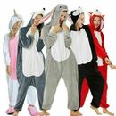 17 Nachtwäsche Kigurumi Unisex Pyjamas Tier Onesie Erwachsene Cosplay Kostüm