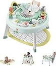 Fisher-Price Baby to Toddler Toy 3-in-1 SnugaPuppy Activity Center and Play Table with Lights Sounds and Developmental Activities