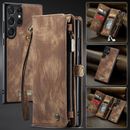Leather Detachable Wallet Case For Samsung Galaxy S23 Ultra S22 Plus S21 Note20 