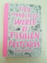 Brand New My Wonderful World Of Fashion Post Cards By Nina Chakrabar Book - gift
