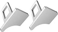 2-Pcs Seat Belt Buckle Raises Your Seat Belt - Makes Receptacle Stand Upright for Hassle Free Buckling (Design-2)