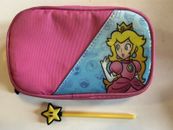 Nintendo 3ds xl carrying case And Stylus Princess Peach  Pink Travel Bag Used