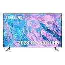 Samsung 70 Inch CU7100 UHD HDR Smart TV (2023) - 4K Crystal Processor, Adaptive Sound Audio, PurColour, Built In Gaming TV Hub, Smart TV Streaming & Video Call Apps And Image Contrast Enhancer