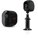 Arlo Pro3 Wireless Outdoor Home Security Camera System CCTV, 6-Month Battery, VMC4040B & Certified Adjustable Mount, Accessory, Smart Home, for Wireless Wi-Fi CCTV HD Security Camera, Black, VMA100B