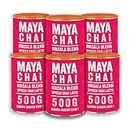 Maya Spiced Chai Latte Powder 500g (Pack of 6) - 3 KG - Just Add Water or Milk (150 servings)