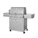 Weber Summit 7270001 S-470 Stainless-Steel 580-Square-Inch 48,800-BTU Natural-Gas Grill
