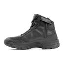 Ridge Men 6" Waterproof Leather Non-Slip Tactical Military Work Black Shoe Boot