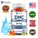 Zinc Gummies 50mg - Immune Support Supplements, Skin Health, Energy Generation
