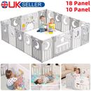 Foldable Baby Playpen 10 18 Panels Kids Child Indoor Safety Activity Center Toy