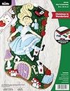Bucilla Felt Stocking Wandleuchte Kit 18" Long-Christmas In Wonderland