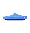 Malabar Trading Company Canopy Tent Replacement Cover, Top Cloth for Pop-up Canopy Tent | Gazebo Tent Top Cover (10X10 Blue)