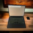 Doohoeek Trennbare Tastatur Hülle für Samsung Galaxy Tab S9 Plus 12.4Inch QWERTZ