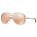 Michael Kors MK5004 Chelsea Sunglasses, Gold