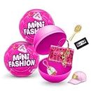 Mini Brands Mini Fashion Series 2, Real Fabric Fashion Bags And Accessories Capsule Collectible Toy (2 Pack)