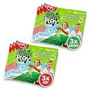 6 x Slime Value Pack from Zimpli Kids, Magically turns water into thick, colourful Red & Green Slime, Make your own Slime Kit, Children's Party Favours, Goody Bag Fillers, Slime Toy for Boys & Girls