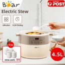 Bear Electric Stew Pot Health Pot Bird's Nest Soup Stew Regular Household