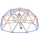 Fiziti 6 in 1 Climbing Dome, 10FT Dome Climber with Hammock for Kids 3 to 10