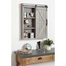 Joss & Main Enora 1 - Door Medicine Cabinet Wood in Gray | 27.55 H x 21.65 W x 5.7 D in | Wayfair 9C49BE401A9E4C9FB8BBA06C0476DB01