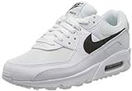 Nike Womens Air Max 90 Womens Running Casual Shoes Cq2560-101 Size 7 White/Black/White