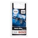 Bosch W5W Xenon Blue Lámparas para vehículos, 12 V 5 W W2, 1x9, 5d, Lámparas x2