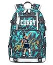 Ansigeren Basketball Player 30 Multifunction Backpack Travel Student Backpack Fans Bookbag For Men Women (4)