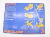MECCANO - BOITE 3 - COMPLETE - N° 203E - 1980 - ANCIEN -