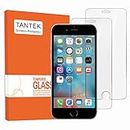 TANTEK [2-Pack Screen Protector for Apple iPhone 7/iPhone6/iPhone6S(4.7 inch),Tempered Glass Film,Ultra Clear,Anti Scratch,Bubble Free,Case Friendly