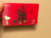 WALMART ~ CHRISTMAS ~ PEANUTS Collectible LENTICULAR Gift Card 