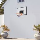 Soozier Wall Mounted Basketball Hoop with Shatter Proof Backboard
