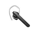 Jabra Talk 45 Bluetooth Headset for High Definition Hands-Free Calls with Dual Mic Noise Cancellation, 1-Touch Voice Activation and Streaming Multimedia (Renewed)
