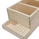 Bnf Wooden Nail Drill Bits Wood Stand Organizer Accessory Unique Container|Health & Beauty | Nail Care Manicure & Pedicure | Storage & Empty Containers