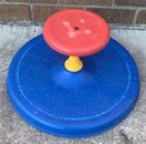 1973 Original Playskool Sit N Spin Sit and Spin Blue Clean Good Cond FREE SHIP