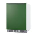 Summit Appliance 5.1 Cubic Feet cu. ft. Mini Fridge Metal in Green | 32.63 H x 23.63 W x 24.5 D in | Wayfair BRF611WHG
