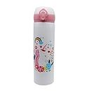 Jouet 500ml Plastic Water Bottle - Set of 1, White - Lightweight, Durable, BPA-Free, Leak-Proof, Portable - Ideal for School, Office, Home - Perfect for Kids, Adults - Easy to Clean and Carry