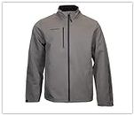 Bauer Supreme Midweight Warm-Up Jacket - Chaqueta para hombre, talla S, color: gris