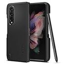 Spigen Thin Fit Pro Works with Samsung Galaxy Z Fold 3 Case - Black