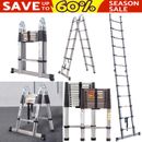 Telescoping Ladder 16ft 12ft 10ft Folding Ladder Multi-Purpose Extension Ladders