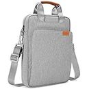 NIDOO Laptop Shoulder Bag for 13" MacBook Pro M2 M1 / 13.6" MacBook Air M2 / 12.9" iPad Pro M1 / 13" Surface Pro X 8 / Surface Laptop Go, Vertical Laptop Sleeve for 13" Galaxy Book Pro/Dell XPS 13