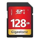 Gigastone 128GB SD Card UHS-I U1 Class 10 SDXC Memory Card High Speed Full HD Video Canon Nikon Sony Pentax Kodak Olympus Panasonic Digitalkamera