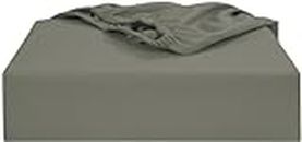 Soroor® Bedding & Linen - Lenzuolo con angoli singolo in microfibra, con tasca profonda 30 cm, tessuto super morbido, facile da pulire, robusto orlo elastico, 140 x 190 x 30 cm (matrimoniale UE)