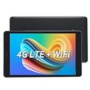 CWOWDEFU 4G LTE Tablet 8 Inch Octa-Core Android Tablet 32GB 1080p Full HD Phablet Tablets Wi-Fi + Cellular GPS (Black)