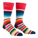 HOOey Herren Graphic Stiefelsocken, Western-Design, erhältlich in Mehreren Farben und Größen Socken, Serape (1 Paar), X-Large