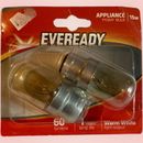 2 lampadine Eveready Appliance pigmeo B22 (BC) | 60 lumen 15 W 3.000 K | WW