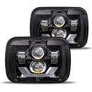 5x7" Zoll für Jeep Cherokee XJ YJ Chevy LED Scheinwerfer Blinklicht E-Geprüft 