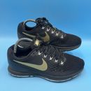 Nike Zoom Pegasus 34 Women's Black/Gold Trainers Running Shoes - UK 7 / EU 41