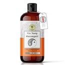 Ying Yang olio da massaggio 500 ML XXL | Profumo neutro | maggiori proprietà di scorrimento | Valeria Verde | per le ore speciali appassionate per due | Relax | Made in Italy