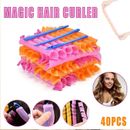 Magic Hair Curlers Curl Formers Spiral Ringlets Leverage No Heat Hair Rollers AU